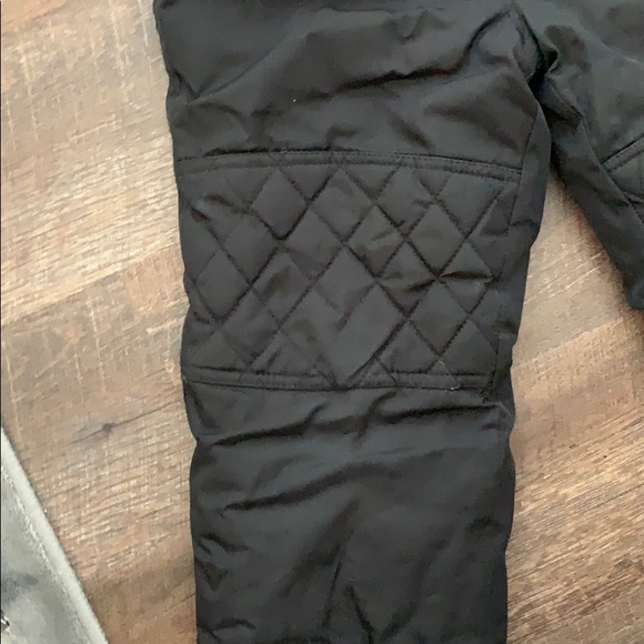 Black kids ski bib - Picture 3 of 5